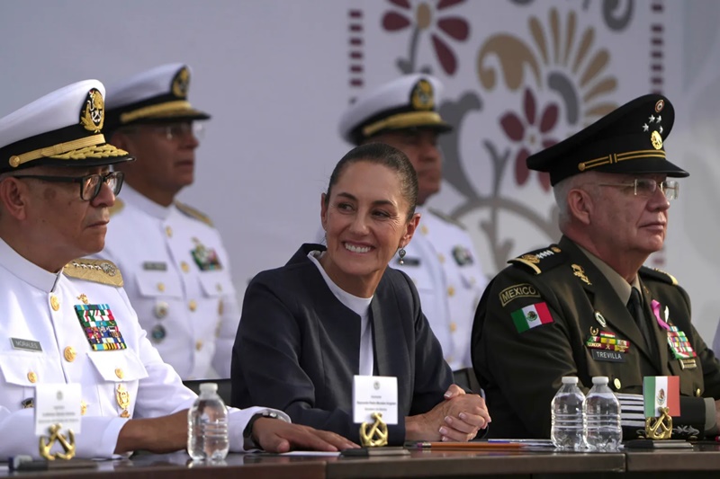 Claudia Sheinbaum conmemora la Constitución de 1824 en Veracruz